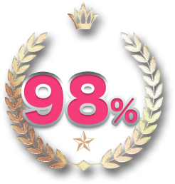 継続率 98%